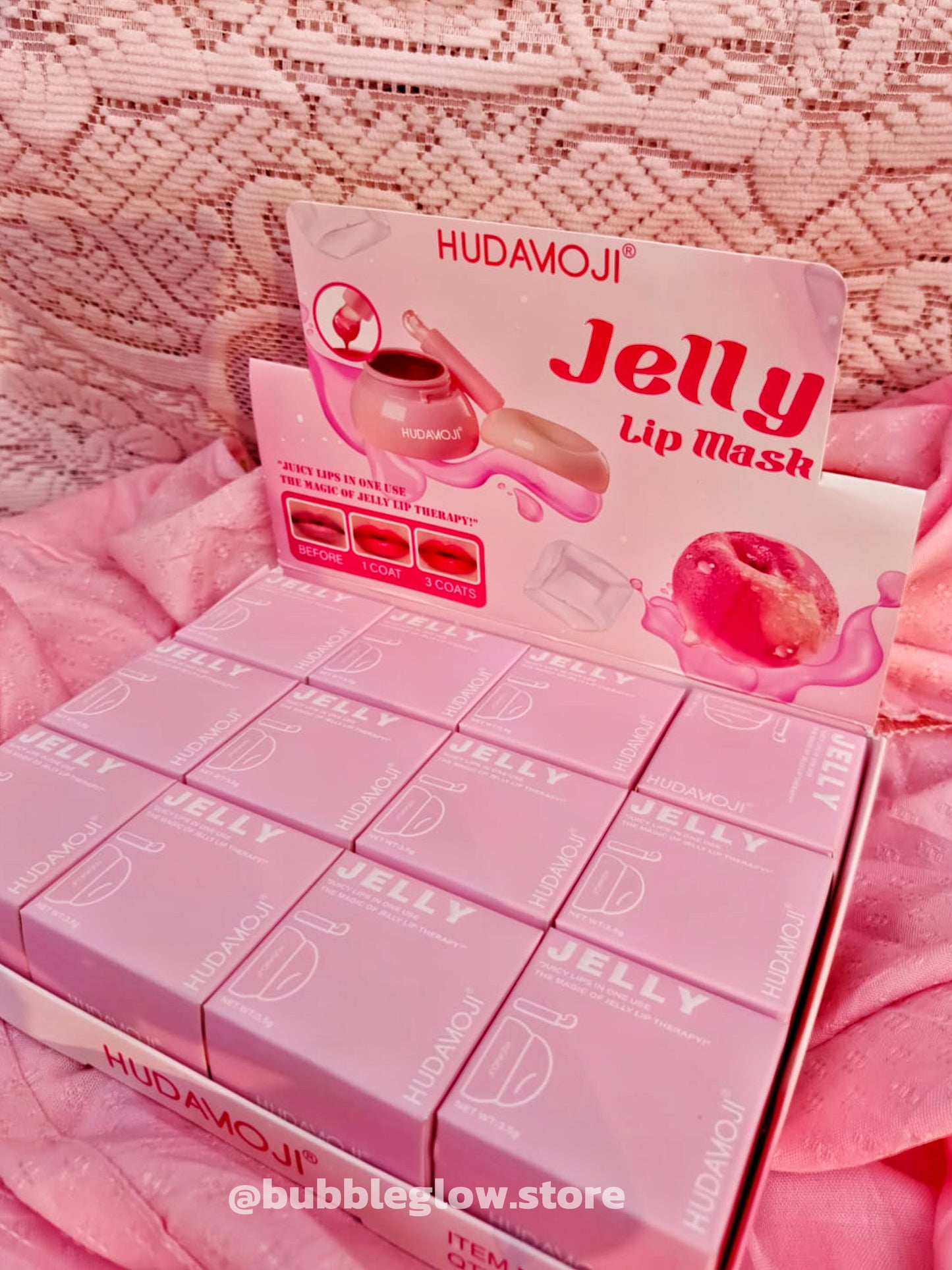 Hudamoji Lip Jam – Juicy Tint, Glassy Shine & Ultra Hydration