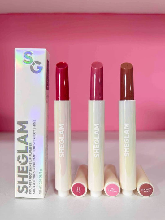 SHEGLAM Lip Plumper – Hydrating Glossy Lip Enhancer with Instant Plump Effect & Moisturizing Formula