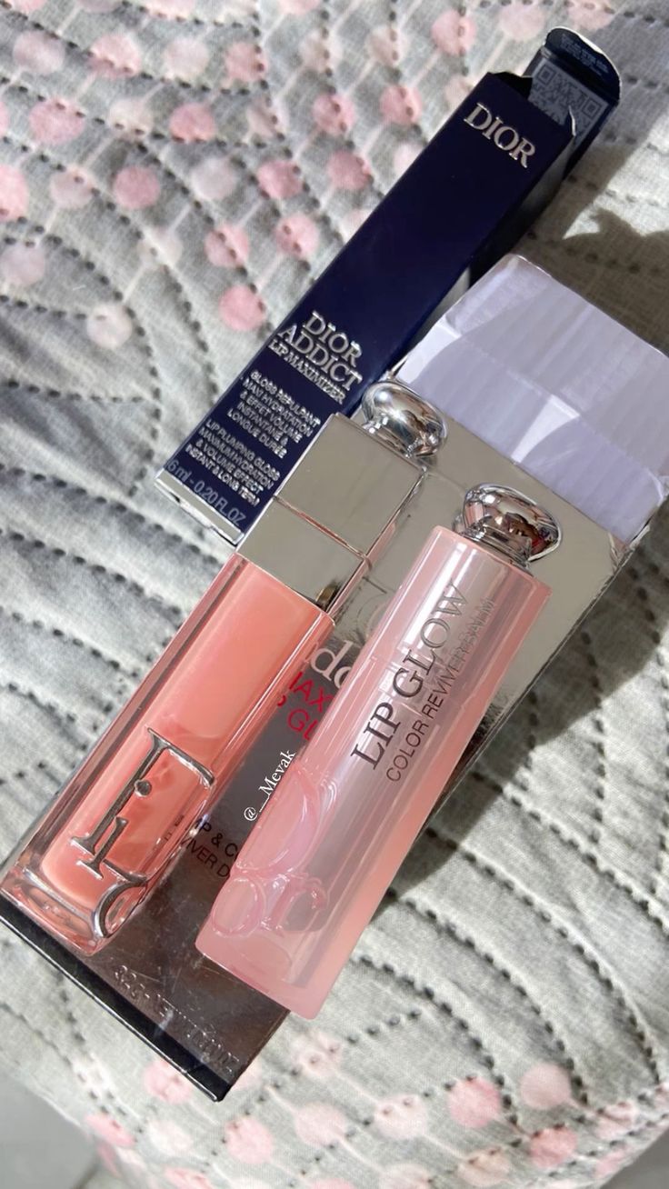 Dior Lip Care Duo – Lip Maximizer & Nourishing Balm Set