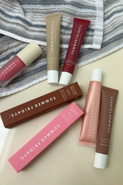 Summer Fridays Lip Balm & Lip Oil Duo – Hydrating & Nourishing Lip Care Set