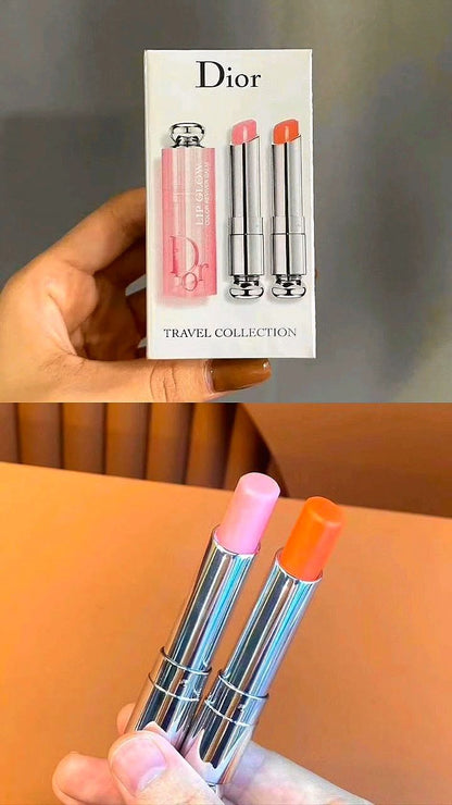 Dior Lip Balm Duo – Hydrating & Nourishing Set of 2