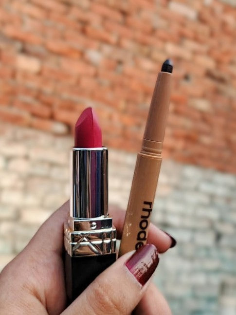 Dior Lipstick & Rhode Lip Liner Duo – Perfect Definition with Luxe Color