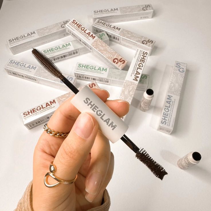 Sheglam 2 in 1 Mascara – Dual Brush Lengthening & Volumizing Waterproof