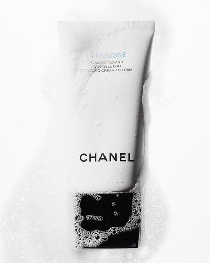 Chanel Cleansing Cream-To-Foam – Gentle Hydrating Face Cleanser for Soft & Radiant Skin.