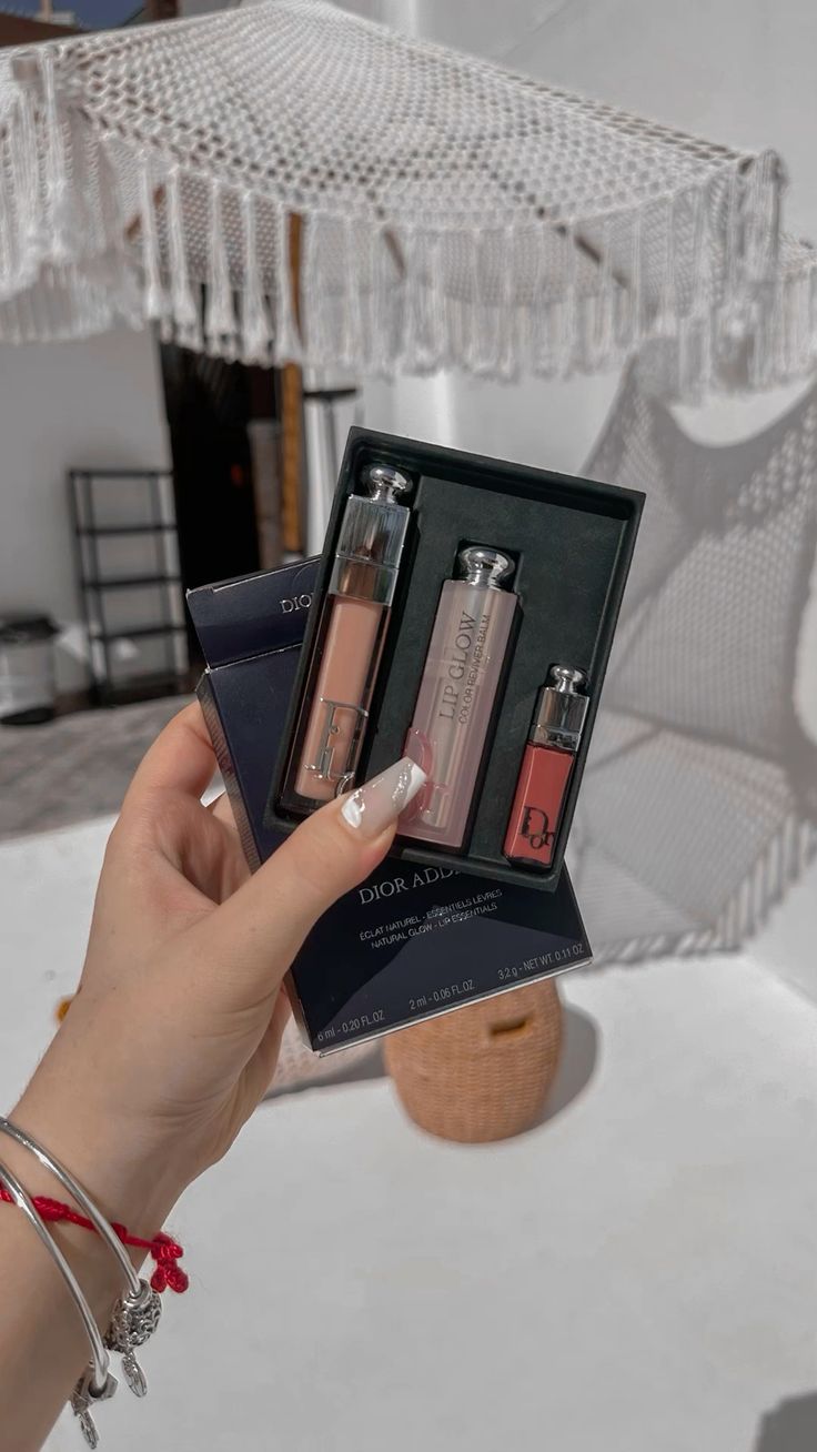 Dior Lip Care Set – Lip Balm, Lip Maximizer & Lip Tint Trio