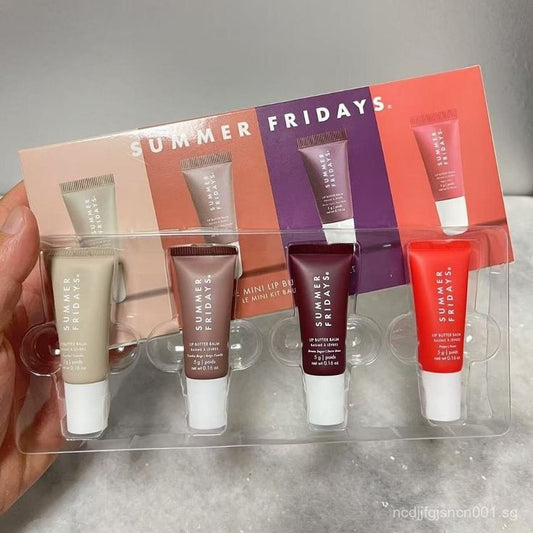 Summer Fridays Lip Balm Set – Hydrating Nourishing Glossy Lip Care
