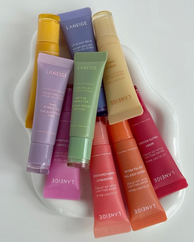 Laneige Lip Glowy Balm Trio Set – Hydrating, Glossy & Travel-Friendly Lip Care