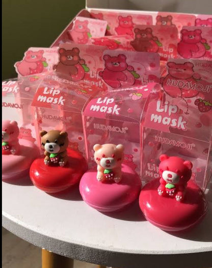 Hudamoji Cute Lip Mask – Moisturizing Nourishing Overnight Lip Care